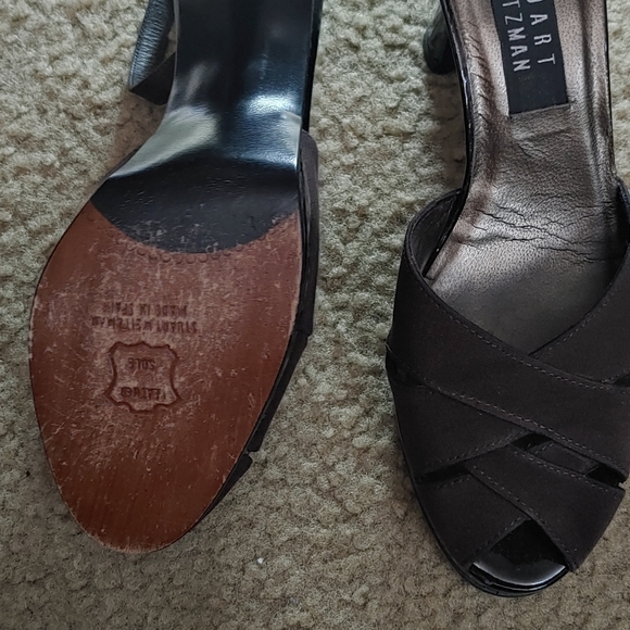 Excellent Stuart Weitzman sandals size5W - Picture 3 of 3